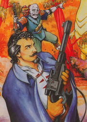 Karrde... with a gun!!!