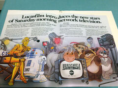 Droids Ewoks press kit