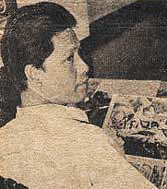 Alfredo Alcala at his studio