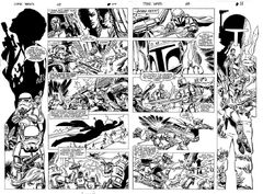Star Wars 68 pages 10-11 art