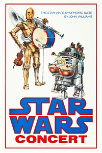 Star Wars Concert poster