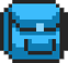 Blue backpack