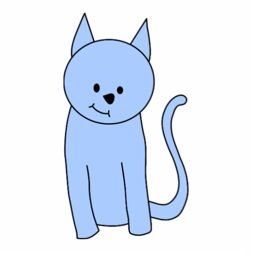 Image Cute blue cat cartoon photo cutoutr286df60be8304c2588827ab9db321d98 x7saw 8byvr 512.jpg