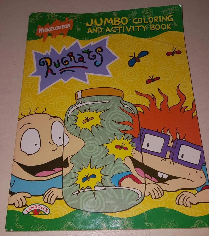 Vintage Nickelodeon's Rugrats Coloring Book | Rugrats Wiki | Fandom
