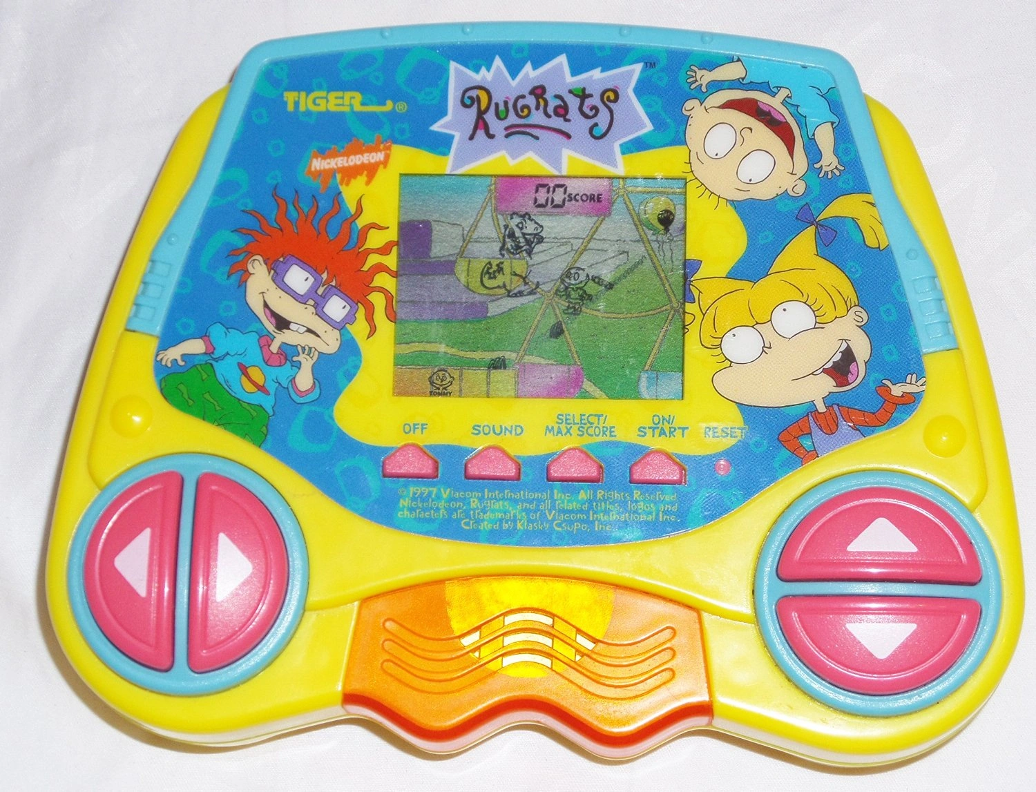Tiger Electronic Handheld Game Rugrats Wiki FANDOM powered by Wikia