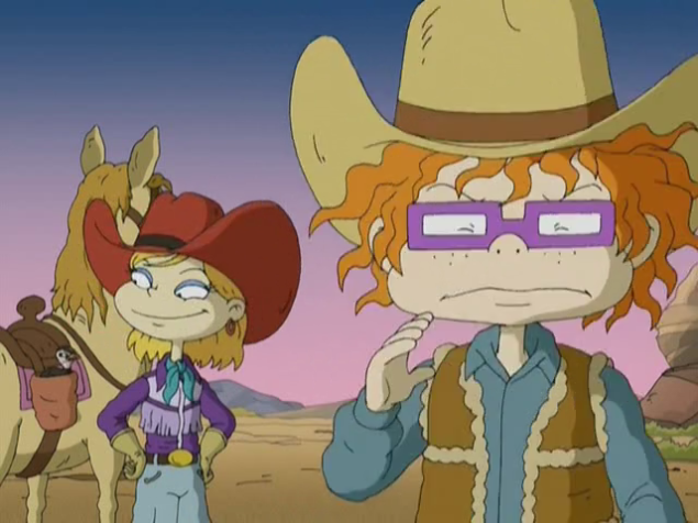 Image - Chuckie and Angelica Dude, Where's My Horse.png | Rugrats Wiki ...