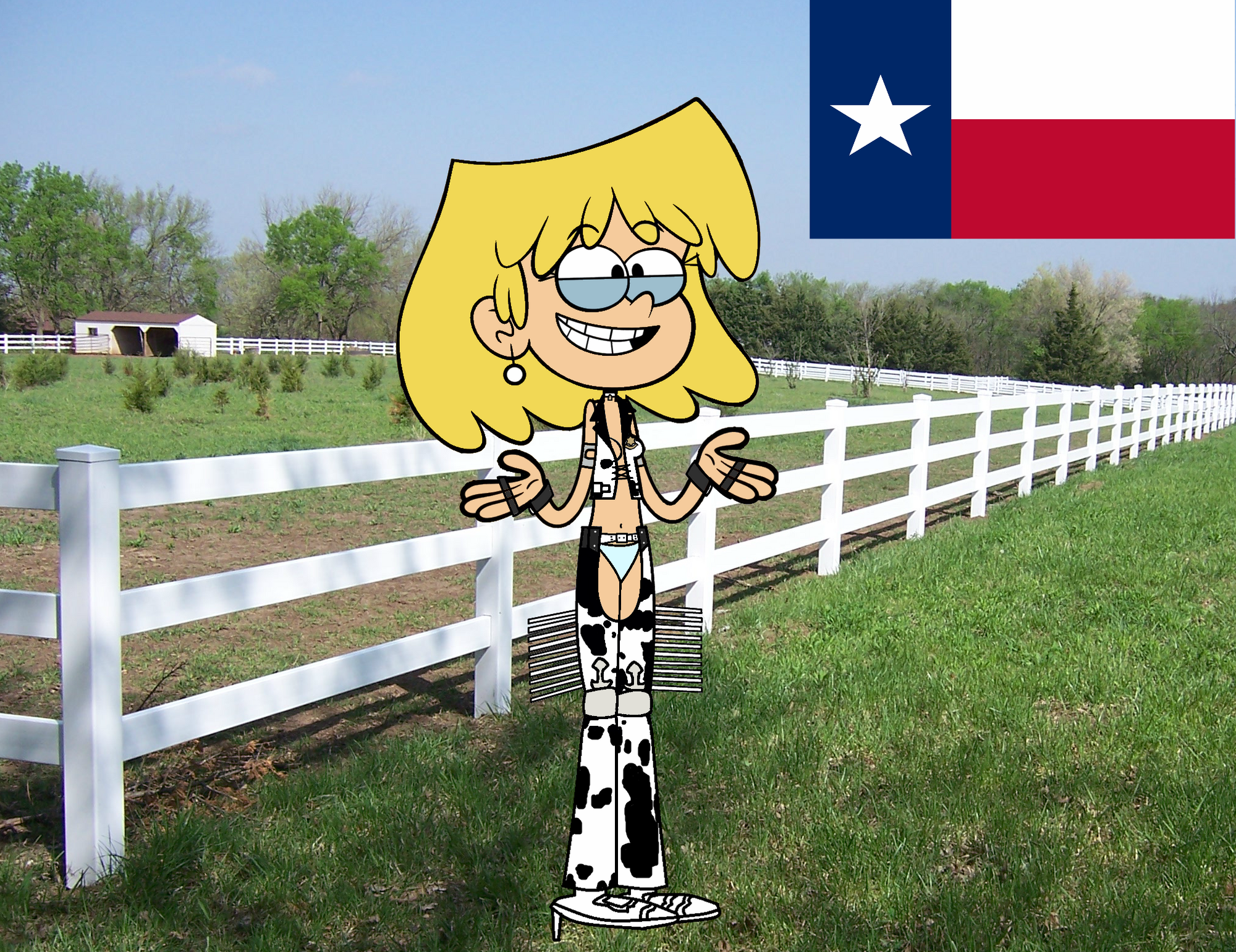 Image - Lori Loud as Dixie Clemets at her Home Ranch.png ...