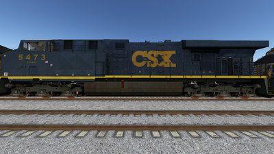 Run8 ES44DC CSX