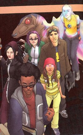 Runaways back cover