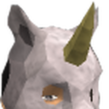 White Unicorn Mask Runescape Wiki Fandom