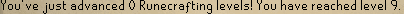 Gaining 0 levels