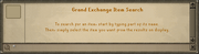 Grand Exchange Item Search