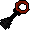 Black key red