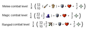 Combat level simple f2p