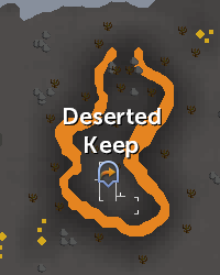 Deserted Keep map