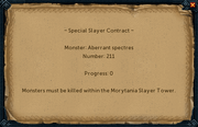 Special slayer contract interface