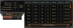 Flingers Status Screen