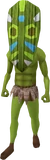 Green Broodoo victim