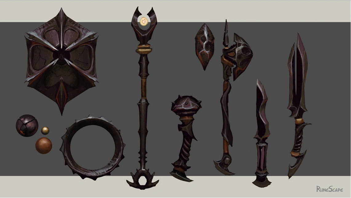 Obsidian equipment RuneScape Wiki FANDOM powered by Wikia