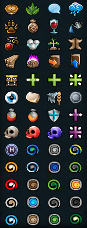 Lunar spells interface