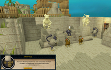 Giving Awowogei a monkey
