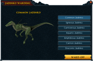 Jadinko warding interface