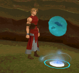 Fishing divine bubble