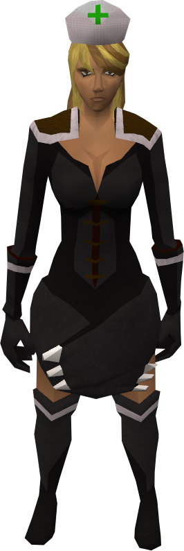 Nurse Hat Runescape Wiki Fandom - nurse costume roblox