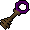 Bronze key purple