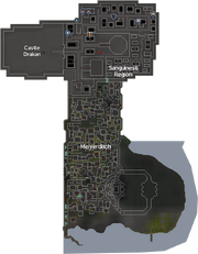 Sanguinesti mapa