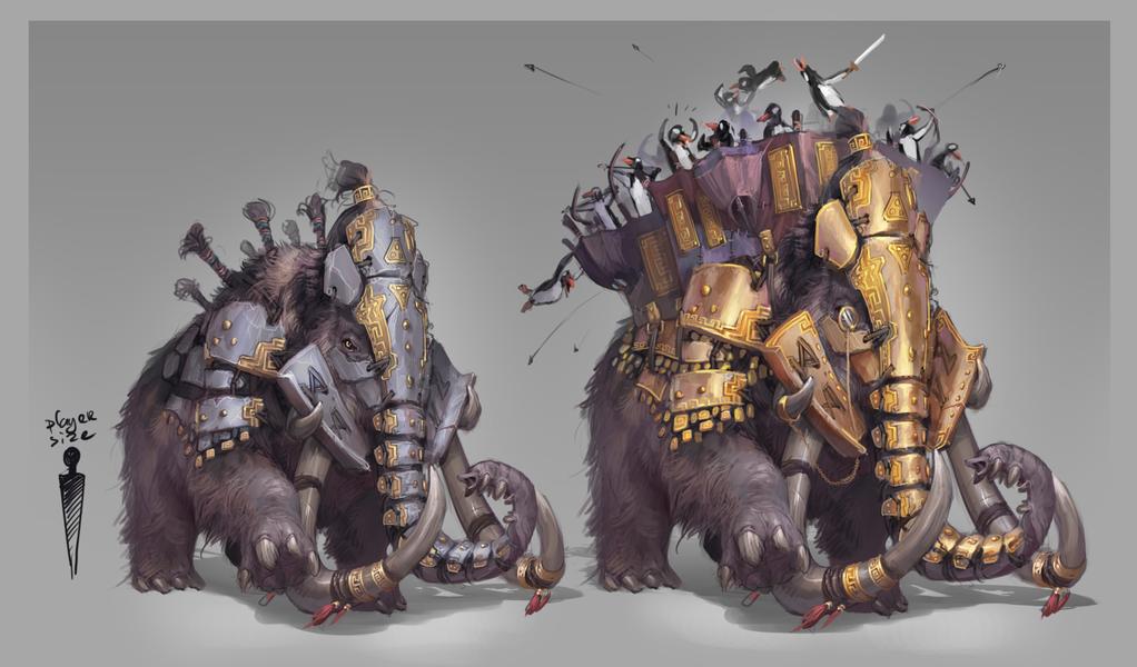 total war warhammer norsca mammoth total war warhammer norsca mammoth