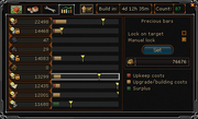 Clan Citadels interface Resources tab