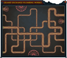 Grand Exchange pipes solution