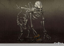 Skeletal Horror art
