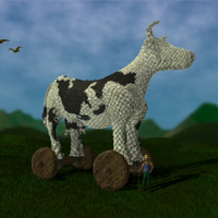 Trojan Cow Runescape Wiki Fandom - cow utter roblox