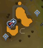 Ourania Hunter area map