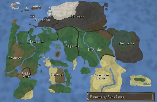 Runescape regions