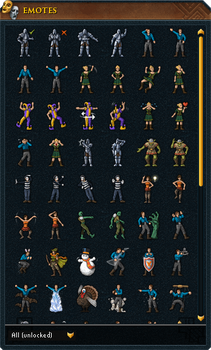 Emote interface