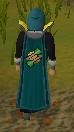 Untrimmed fletching cape