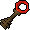 Bronze key crimson