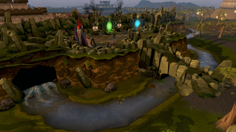 Castle Wars Runescape Wiki Fandom - castle river run roblox