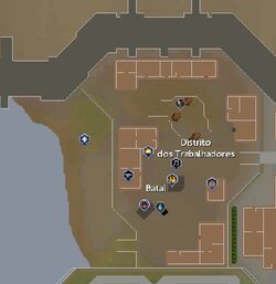 Distrito dos Trabalhadores mapa