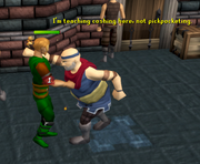 Pickpocketing advanced pickpocket trainer