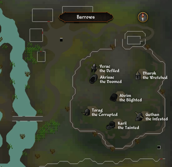 Map Barrows RuneScape Wiki Fandom   Latest