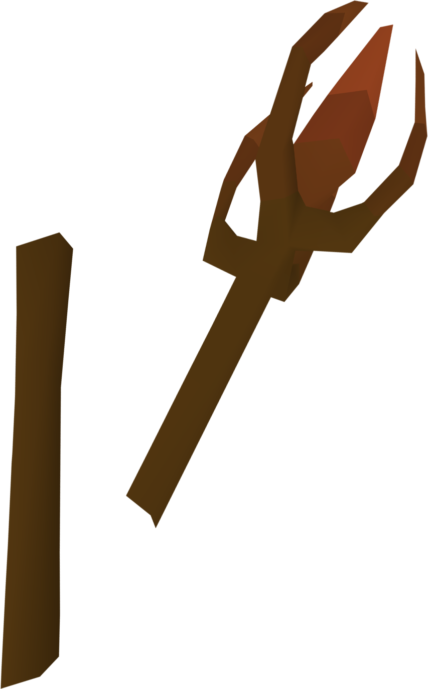 Iban's staff (broken) detail