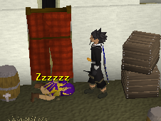 Knocked out Menaphite thug