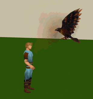 Lava hawk emote