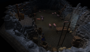 Lumbridge pig pit view