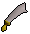 White scimitar