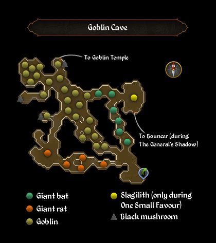 Map:Goblin Cave | RuneScape Wiki | Fandom